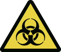 Warnzeichen Biogef&auml;hrdung
