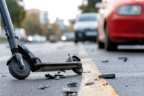 Unfall mit E-Scooter am Weg ins Büro: Zahlt die gesetzliche Unfallversicherung?