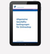 Allgemeine Geschäftsbedingungen für Onlineshop