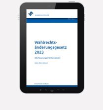 Wahlrechtsänderungsgesetz 2023