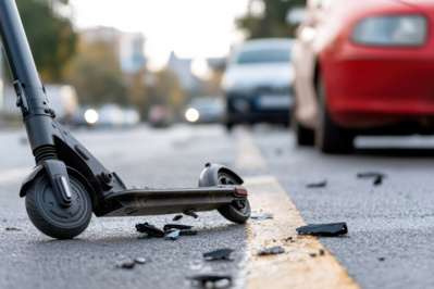 Unfall mit E-Scooter am Weg ins Büro: Zahlt die gesetzliche Unfallversicherung?