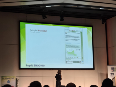 PV-Kongress 2026 Vortrag Blackouts