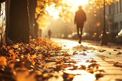 Verkehrssicherungspflichten bei Herbstlaub am Gehweg