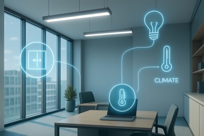 Energieeffizientes Gebäudemanagement im Sommer