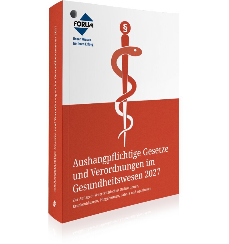 Aushangpflichtige Gesetze und Verordnungen im Gesundheitswesen 2027 - Buch