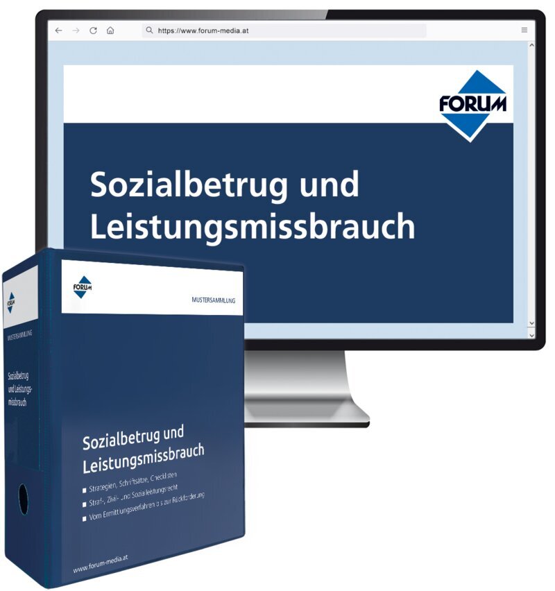 Mustersammlung Sozialbetrug und Leistungsmissbrauch - Handbuch