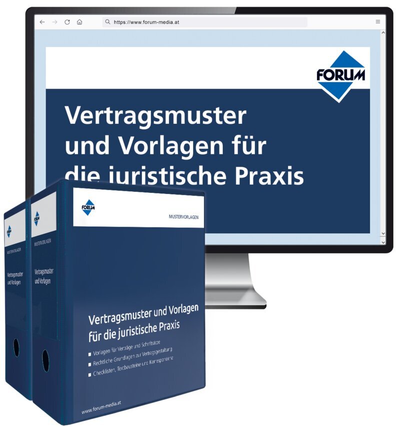 Vertragsmuster und Vorlagen für die juristische Praxis - Handbuch + OnlineBuch