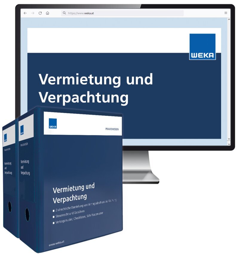 Vermietung und Verpachtung - Handbuch + OnlineBuch Vermietung und Verpachtung - Handbuch + OnlineBuch