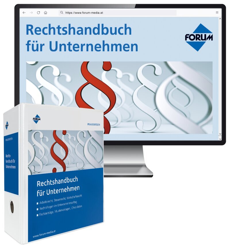 Rechtshandbuch für Unternehmen - Handbuch + OnlineBuch
