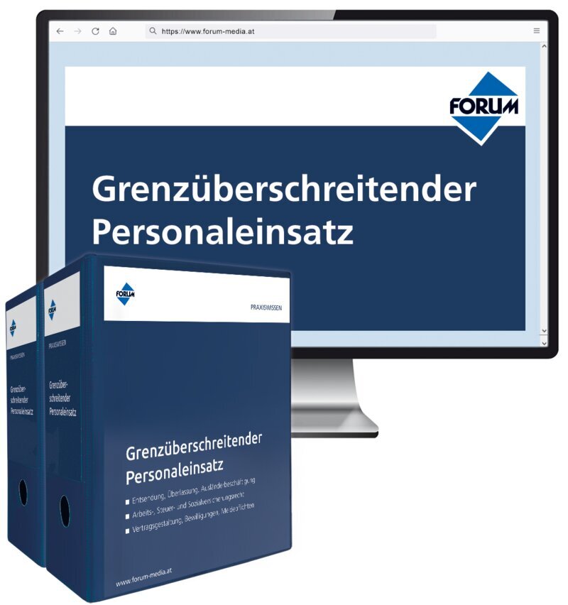 Grenzüberschreitender Personaleinsatz - Handbuch + OnlineBuch
