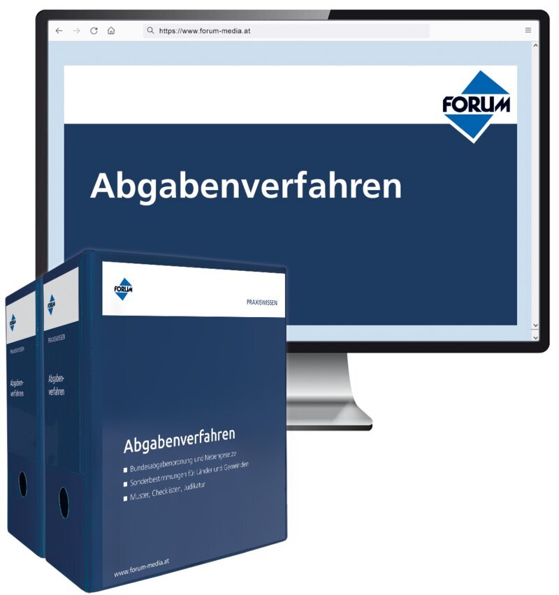 Abgabenverfahren - Handbuch + OnlineBuch