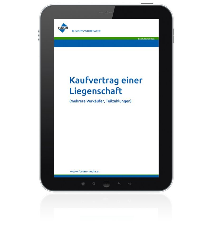 Kaufvertrag einer Liegenschaft - Business Whitepaper