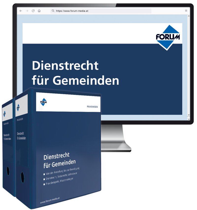 Dienstrecht für Gemeinden - Handbuch + OnlineBuch