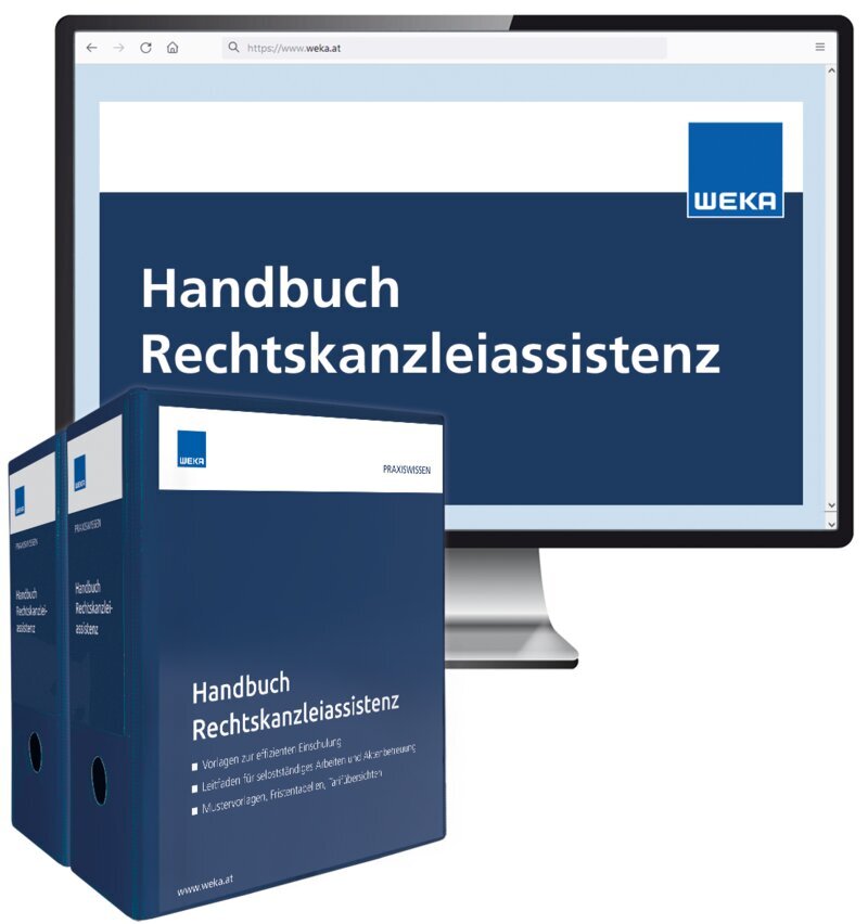 Handbuch Rechtskanzleiassistenz - Handbuch + OnlineBuch Handbuch Rechtskanzleiassistenz - Handbuch + OnlineBuch