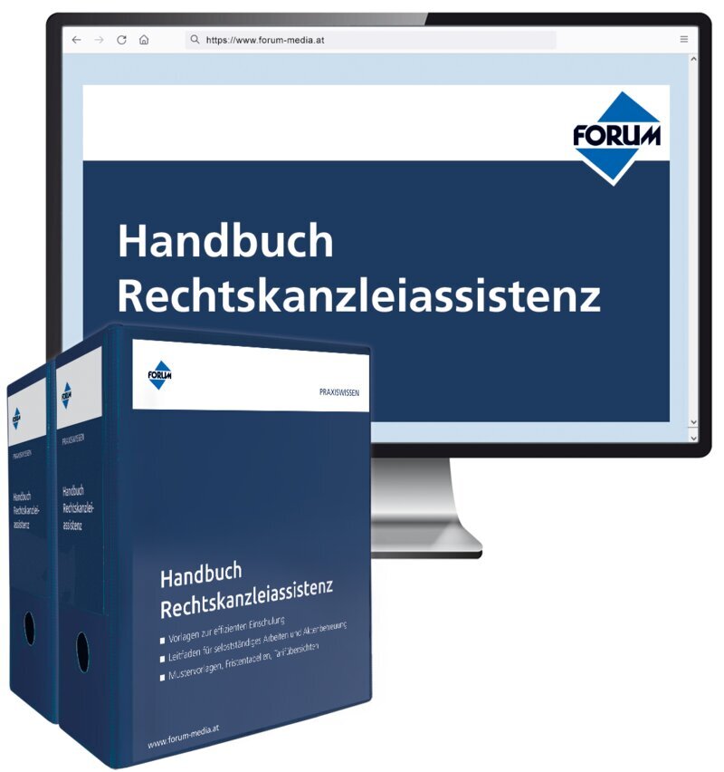 Handbuch Rechtskanzleiassistenz - Handbuch + OnlineBuch