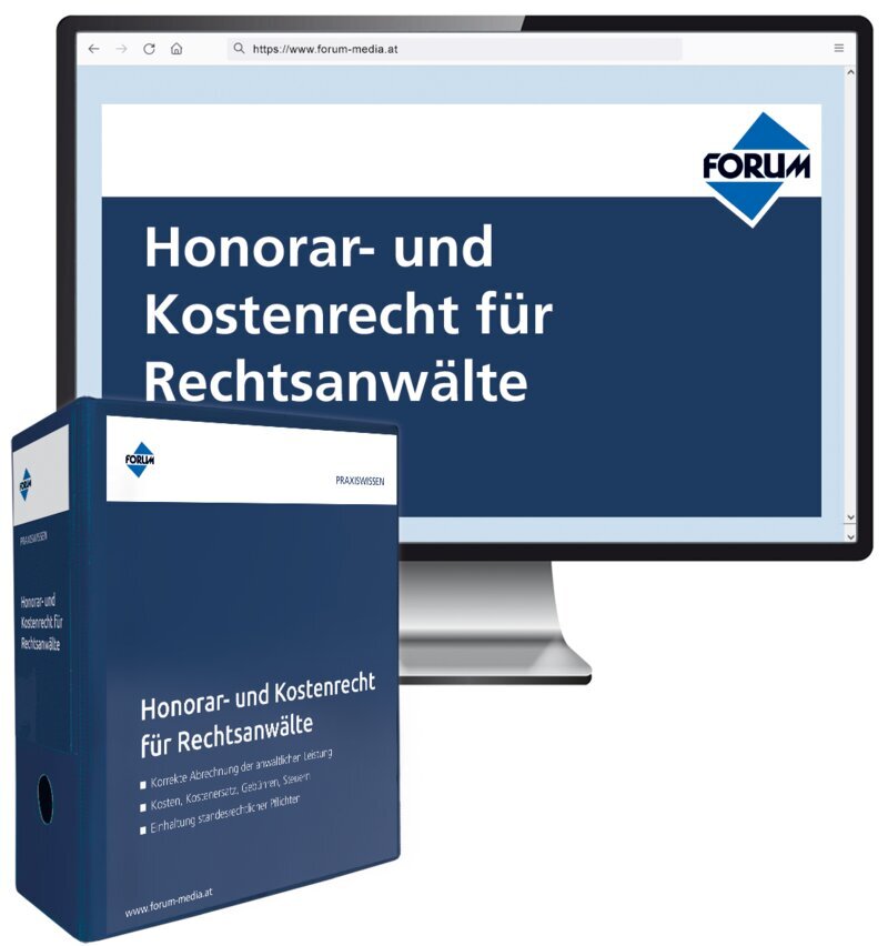 Honorar- und Kostenrecht für Rechtsanwälte - Handbuch + OnlineBuch