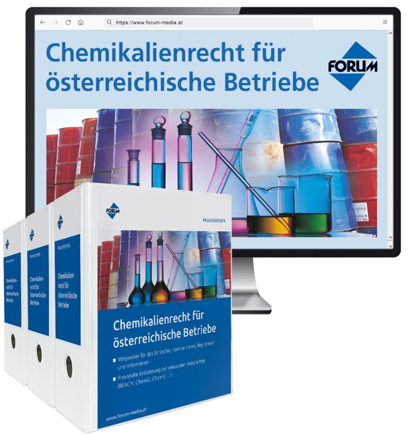 Chemikalienrecht für österreichische Betriebe - Handbuch + OnlineBuch