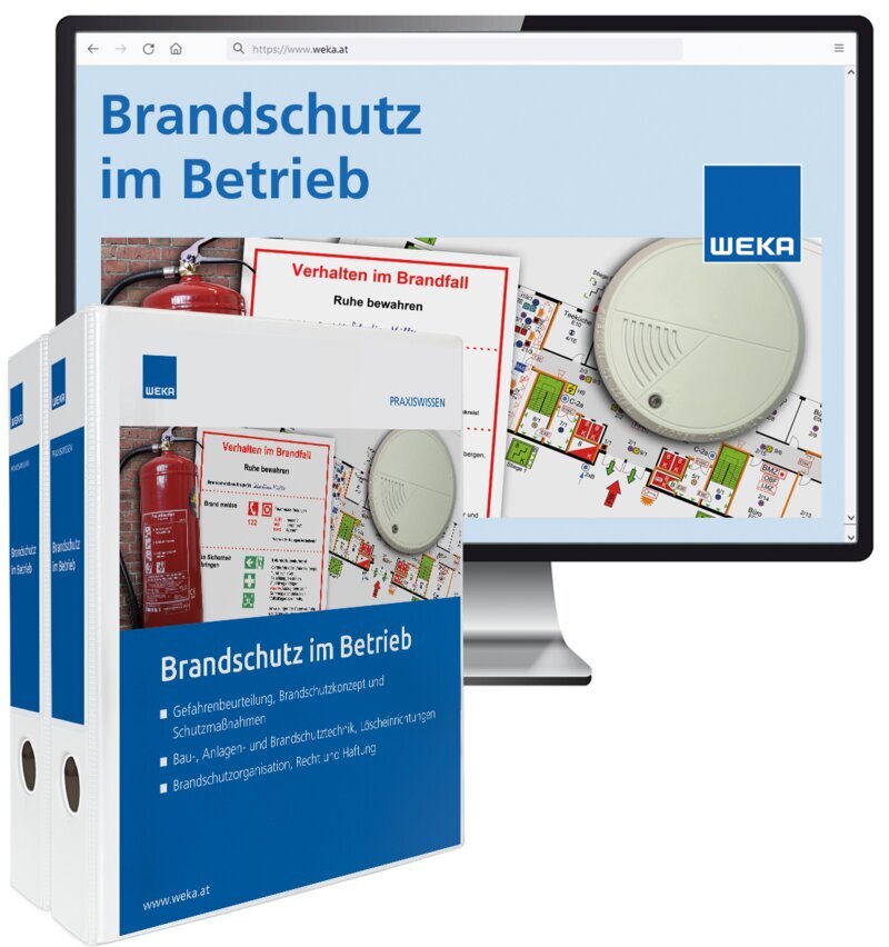 Brandschutz im Betrieb - Handbuch + OnlineBuch Brandschutz im Betrieb - Handbuch + OnlineBuch