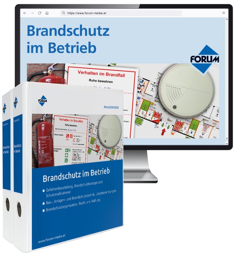 Brandschutz im Betrieb - Handbuch + OnlineBuch