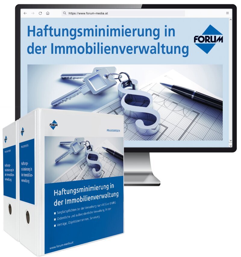 Haftungsminimierung in der Immobilienverwaltung - Handbuch + OnlineBuch