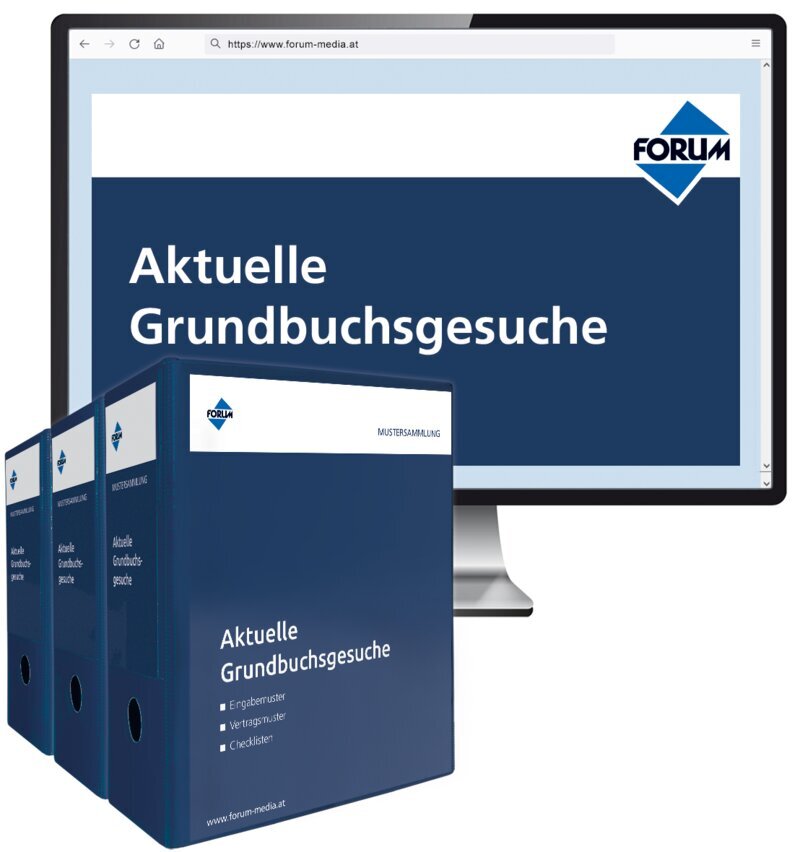 Aktuelle Grundbuchsgesuche - Handbuch + OnlineBuch