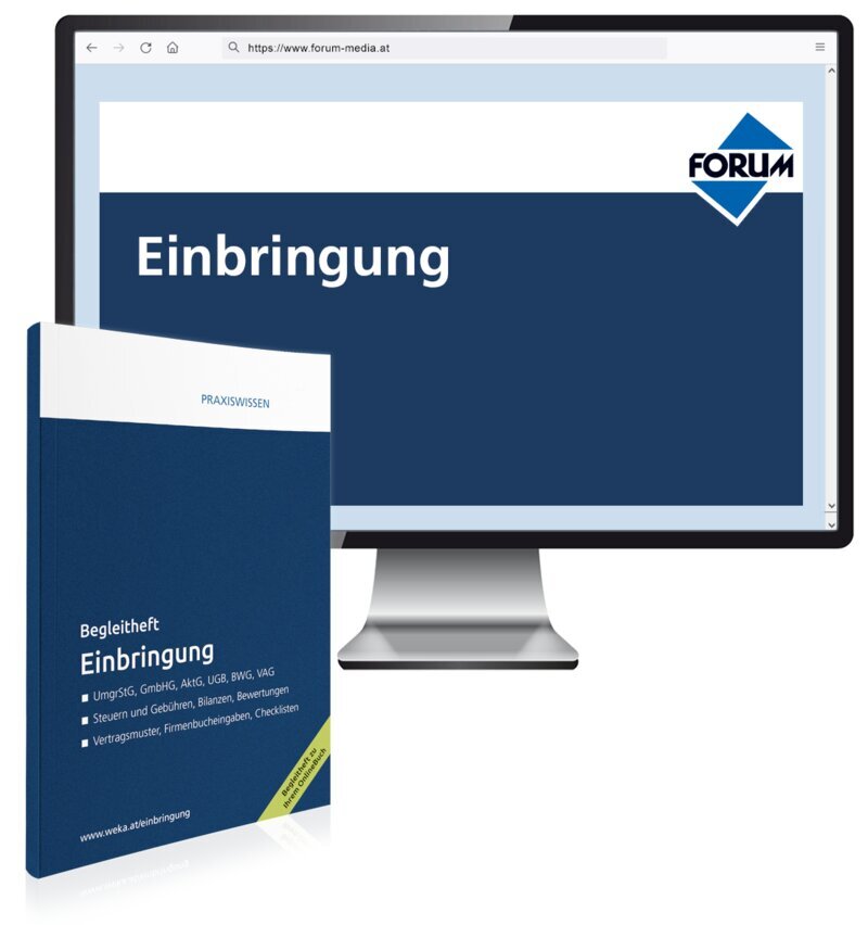 Einbringung - OnlineBuch