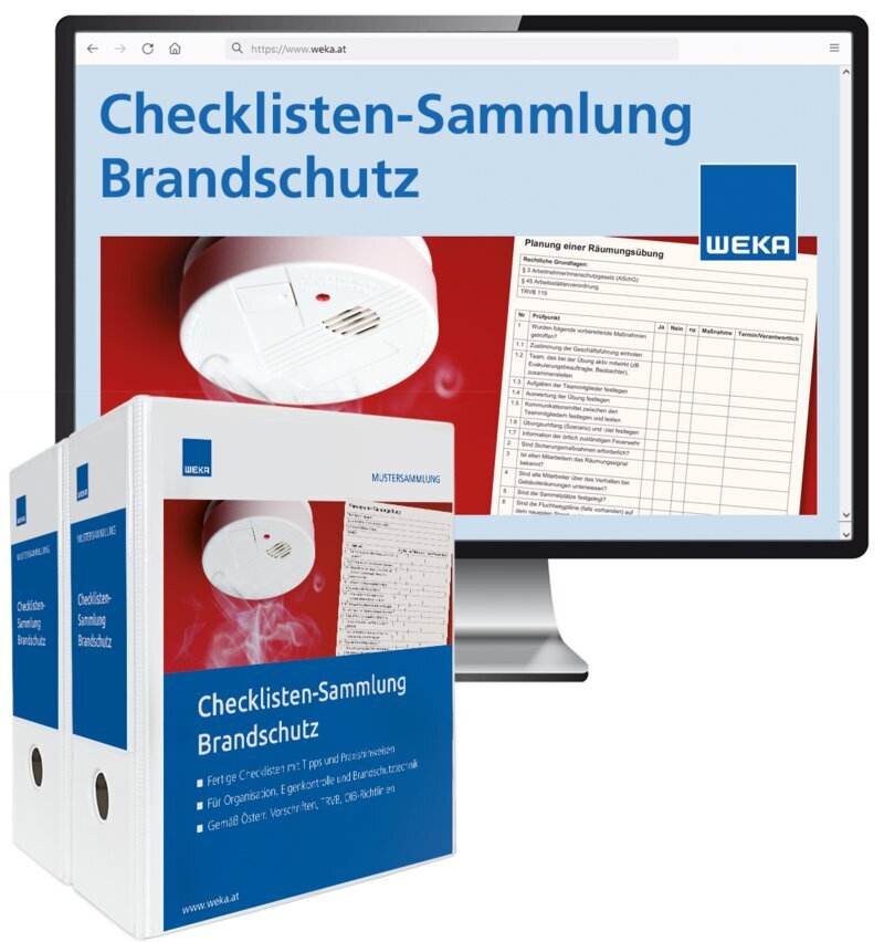 Checklisten-Sammlung Brandschutz - Handbuch + OnlineBuch Checklisten-Sammlung Brandschutz - Handbuch + OnlineBuch