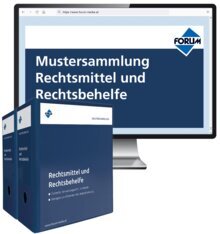 Mustersammlung Rechtsmittel und Rechtsbehelfe - Handbuch + OnlineBuch