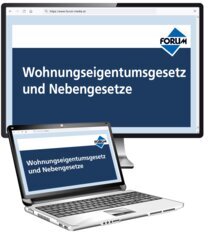 Wohnungseigentumsgesetz und Nebengesetze